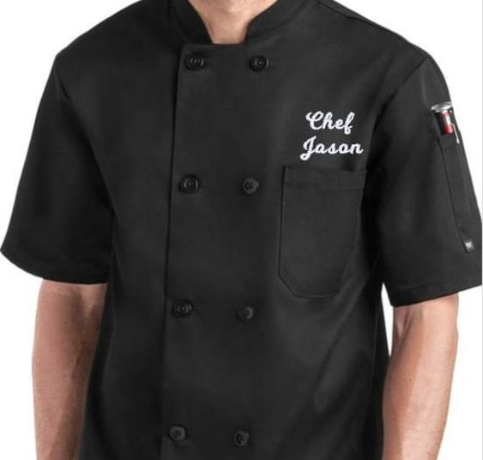 Chef Jacket embroidery
