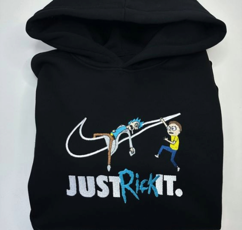 Hoodie embroidery design