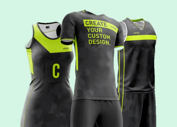 Custom sportswear design here