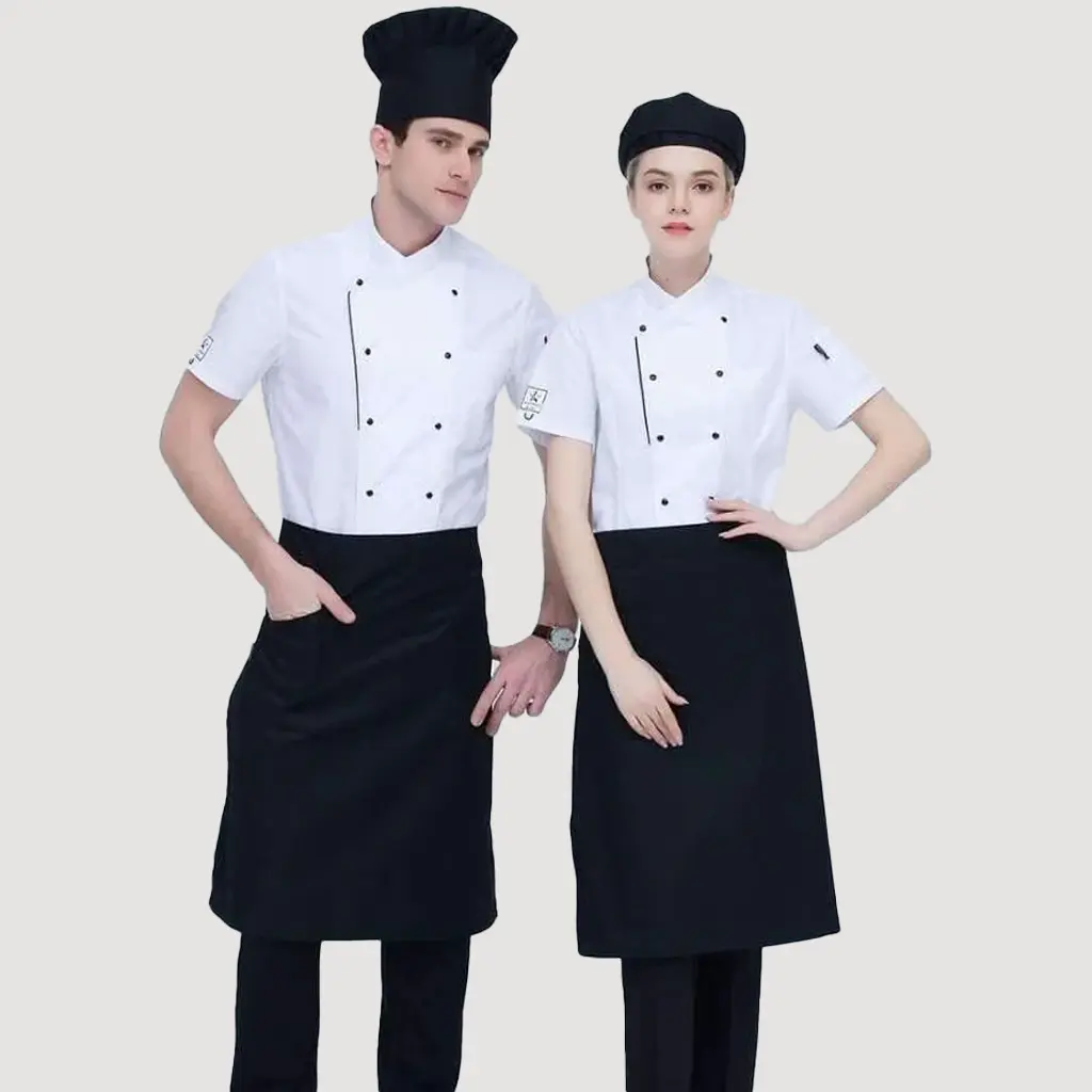 Chef uniform for restaurant