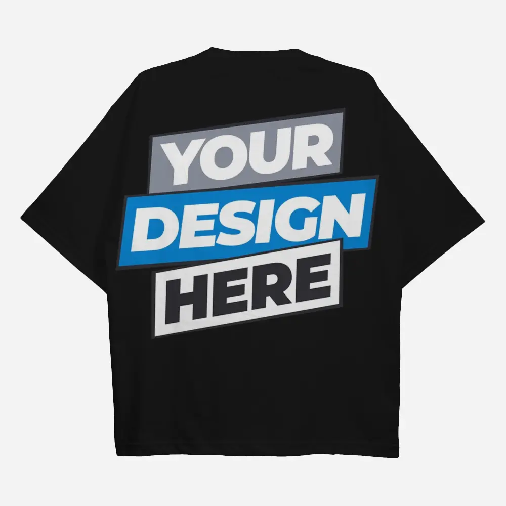 Oversize T-shirt custom design here