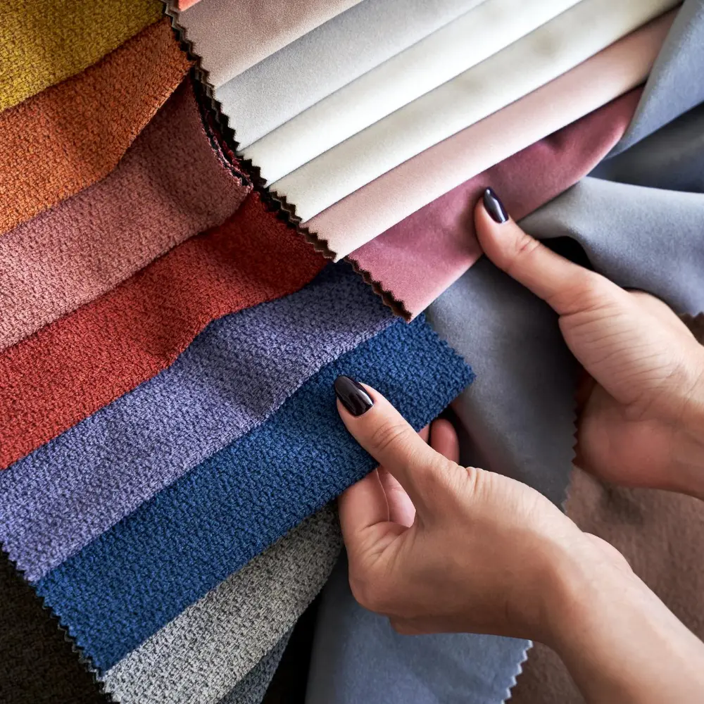 spa uniform fabric swatch by studio uniforms